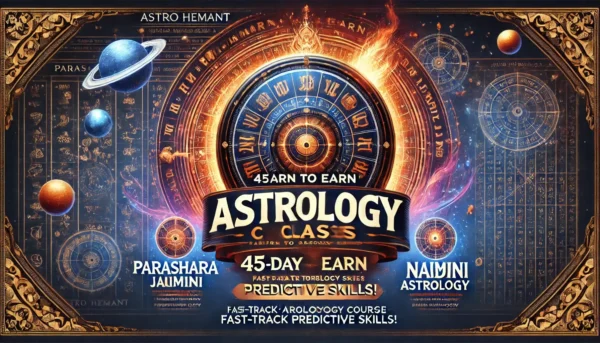 45-Day “Learn to Earn” Astrology Course – Fast-Track Your Predictive Skills!